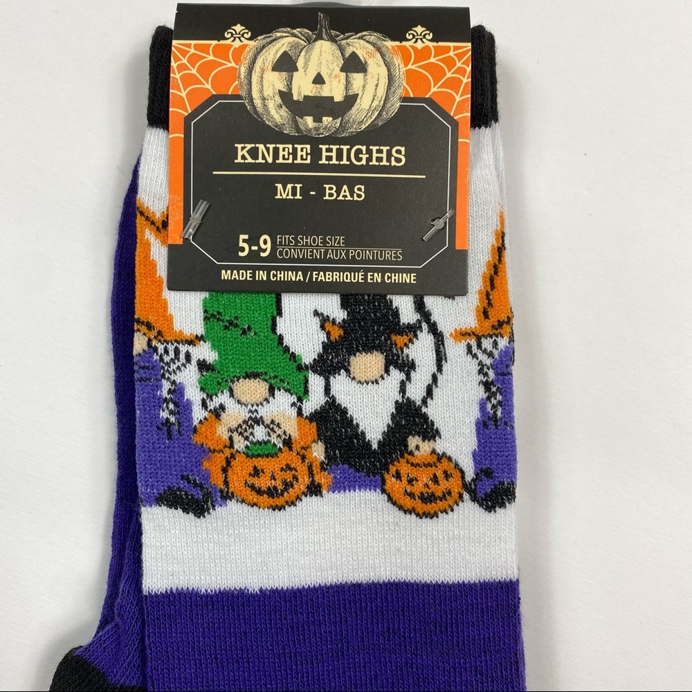 NWT Halloween Gnome Socks Women’s Size 5-9